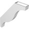 Ekena Millwork 3 1/2-in. W x 22-in. D x 28-in. H Funston Architectural Grade PVC Knee Brace BRCP035X22X28FST - alternate 5